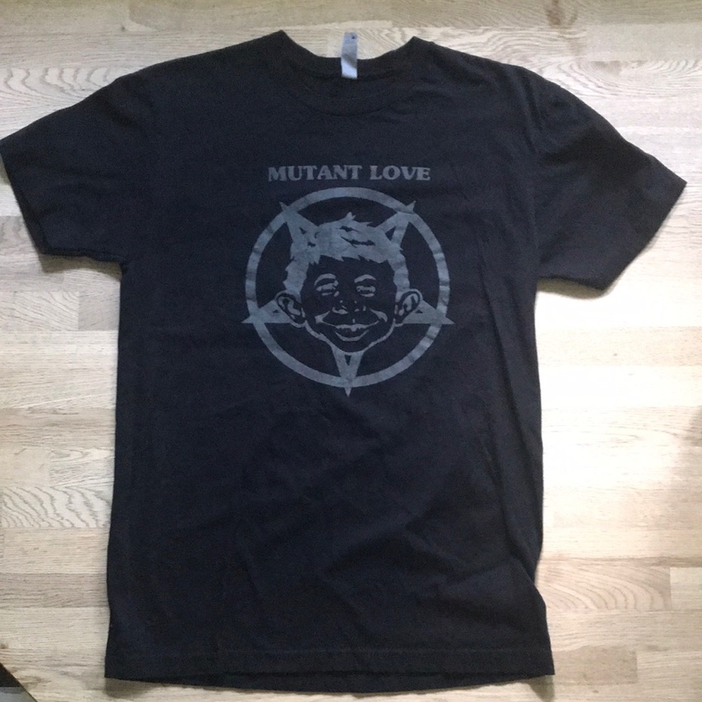 Mutant Love Band T-Shirt In Black Size S